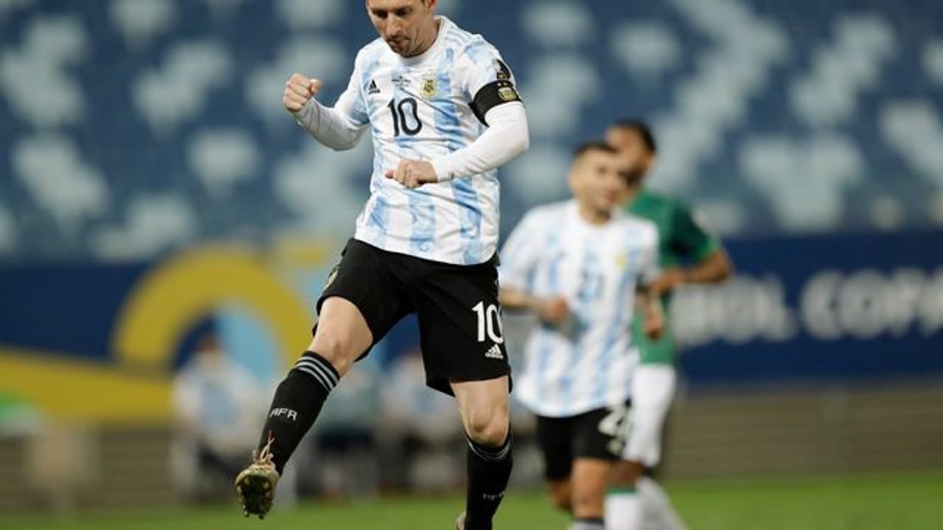 Lionel Messi lief zum 148.