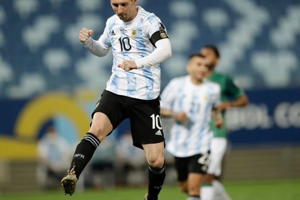 Lionel Messi lief zum 148.