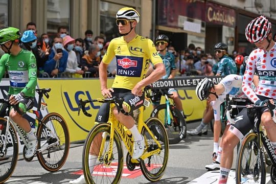 Der Niederländer Mathieu van der Poel wird beim Einzelzeitfahren der 5.