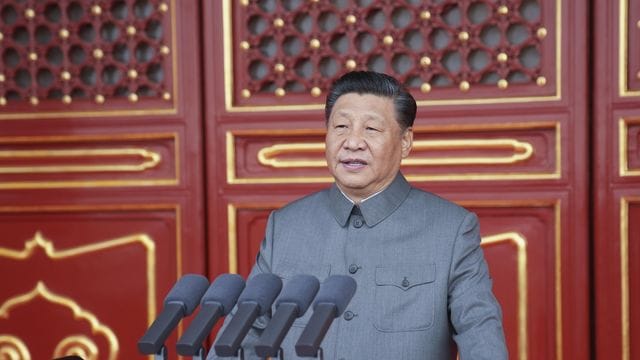 Xi Jinping hat die absolute Führungsrolle der Kommunistischen Partei unterstrichen. Xi Jinping hat die absolute Führungsrolle der Kommunistischen Partei unterstrichen.