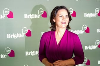 Bei "Brigitte Live" wehrt sich Grünen-Kanzlerkandidatin Annalena Baerbock gegen Vorwürfe.