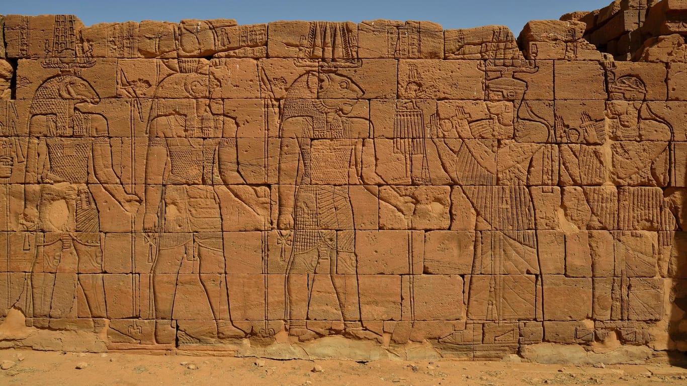 Antiker Tempel im Sudan: Einst wurde Ägypten von den sogenanten Schwarzen Pharaonen regiert.