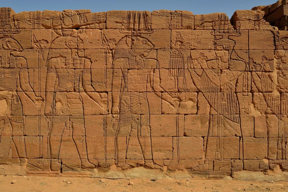Antiker Tempel im Sudan: Einst wurde Ägypten von den sogenanten Schwarzen Pharaonen regiert.