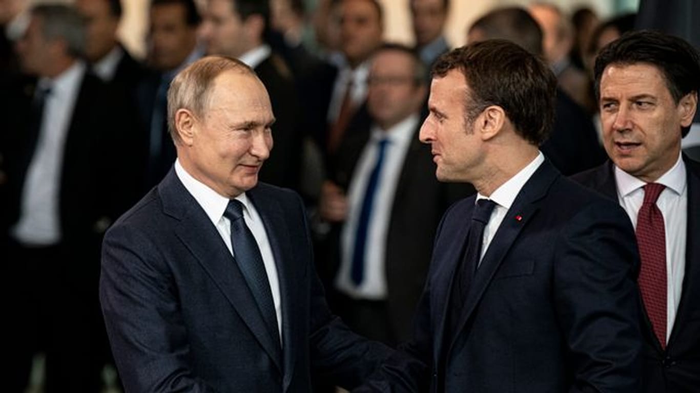 Putin und Macron setzen auf bessere Beziehungen zwischen Russland und Europa.