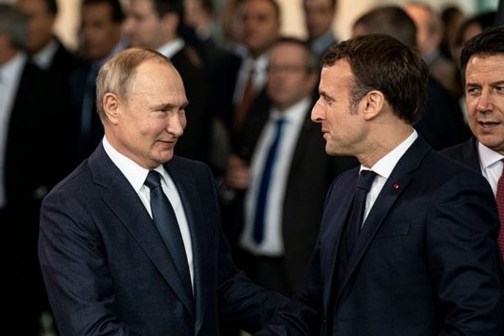 Putin und Macron setzen auf bessere Beziehungen zwischen Russland und Europa.