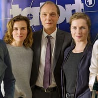 "Tatort"-Stars: Ulrike Folkerts, Karin Hanczewski, Martin Brambach, Cornelia Gröschel und Ulrich Tukur im Einsatz für die ARD.