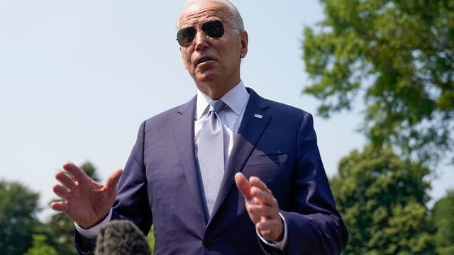 US-Präsident Joe Biden warnt vor den verheerenden Folgen des Klimawandels. US-Präsident Joe Biden warnt vor den verheerenden Folgen des Klimawandels.