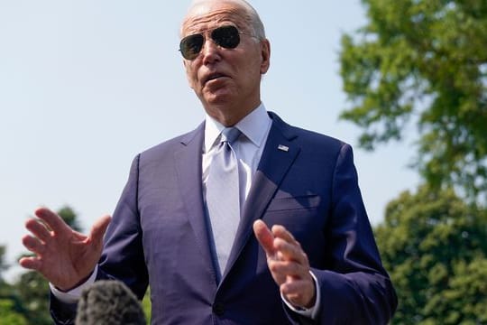 US-Präsident Joe Biden warnt vor den verheerenden Folgen des Klimawandels.