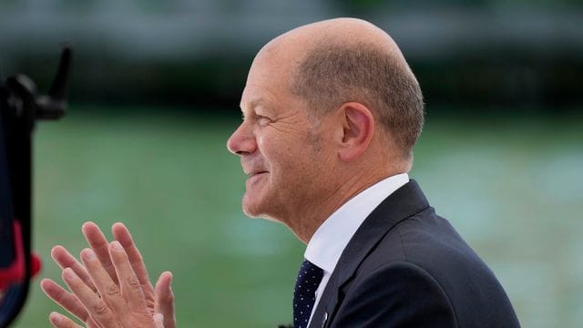 "Wir verfolgen alle das gleiche Ziel": Olaf Scholz.