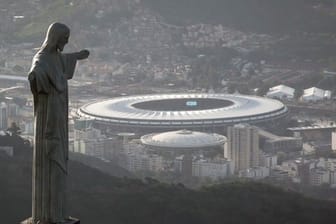 Das berühmte Maracanã-Stadion in Rio De Janeiro.