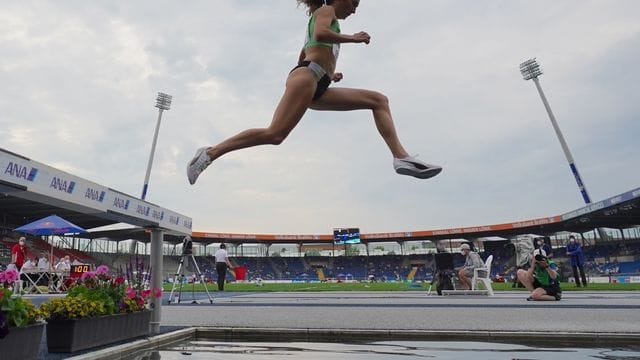 Hindernisläuferin Gesa Krause wurde beim Diamond-League-Meeting in Monte Carlo Fünfte.