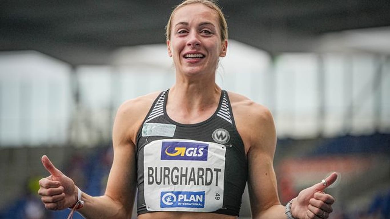 Burghardt blieb im schweizerischen Bulle nur 13 Hundertstelsekunden unter ihrer bisherigen Bestzeit.