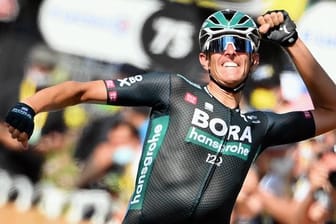 Sorgte für den erhofften Etappensieg von Bora-hansgrohe bei der Tour 2021: Nils Politt.