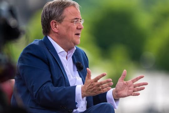 Armin Laschet, Ministerpräsident von Nordrhein-Westfalen, Bundesvorsitzender der CDU und Kanzlerkandidat.