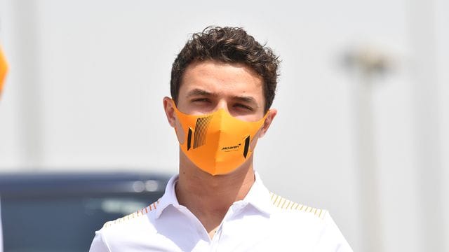 Musste beim Besuch des EM-Finals nicht nur die englische Niederlage verschmerzen: Lando Norris.