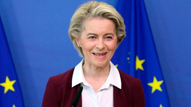Ursula von der Leyen, Präsidentin der EU-Kommission. Ursula von der Leyen, Präsidentin der EU-Kommission.