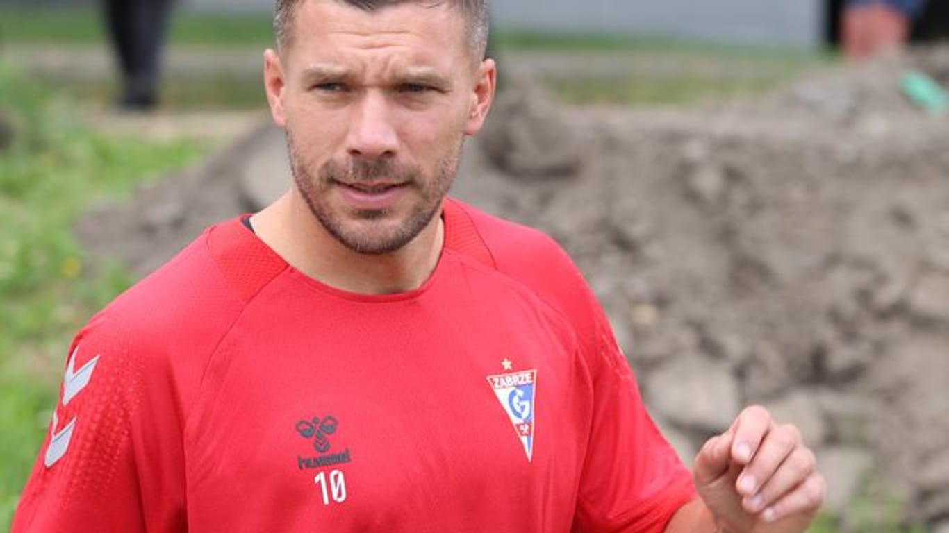 Macht in Polen in Sachen Gehalt erhebliche Einbußen: Lukas Podolski.