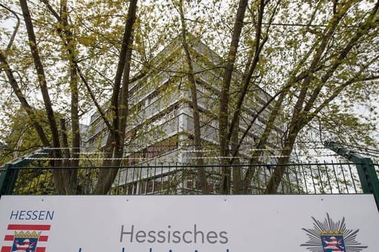 Die Zentrale des Hessischen Landeskriminalamtes (LKA) in Wiesbaden.