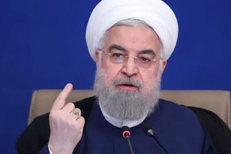 Masih Alinejad machte Irans scheidenden Präsidenten Hassan Ruhani für den Entführungsversuch verantwortlich.