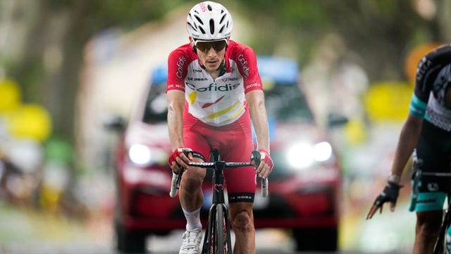 Konnte nur kurz Frankreichs Hoffnungen auf das Tour-Podium aufleuchten lassen: Guillaume Martin.