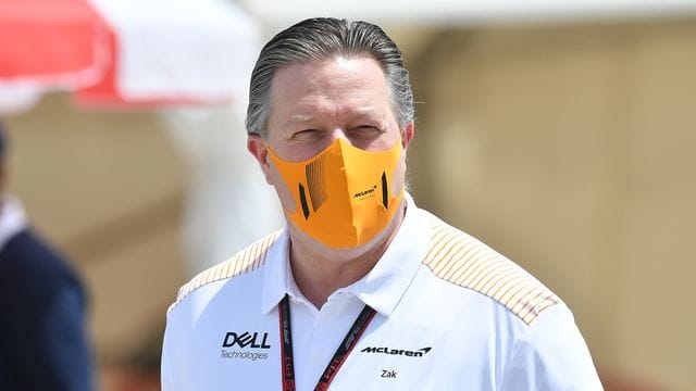 Wurde positiv auf Corona getestet: McLaren-Boss Zak Brown.