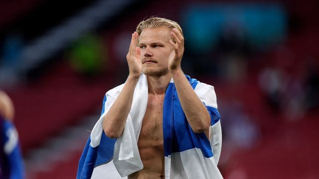 Wurde positiv auf das Corona-Virus getestet: Der Finne Joel Pohjanpalo. Wurde positiv auf das Corona-Virus getestet: Der Finne Joel Pohjanpalo.