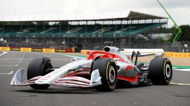 Das Formel-1-Auto 2022 wird in Silverstone vorgestellt.