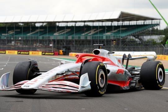 Das Formel-1-Auto 2022 wird in Silverstone vorgestellt.