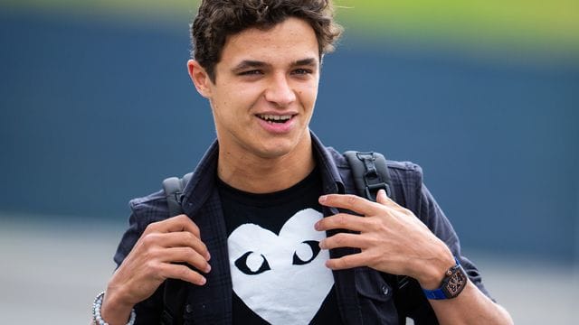 Lando Norris war nach dem Besuch des EM-Finales im Wembley-Stadion eine Uhr gestohlen worden.