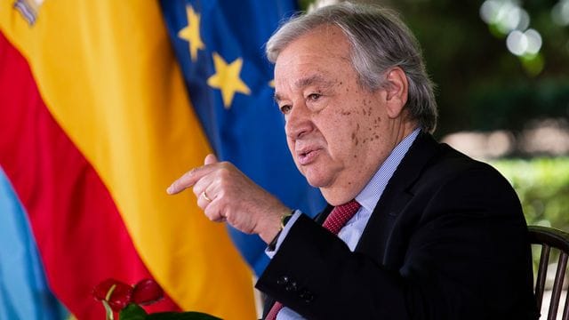 UN-Generalsekretär Antonio Guterres will den Mali-Einsatz der Vereinten Nationen ausweiten. UN-Generalsekretär Antonio Guterres will den Mali-Einsatz der Vereinten Nationen ausweiten.