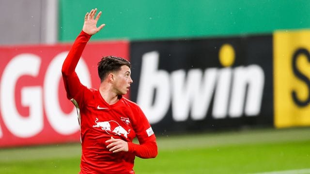 Lazar Samardzic schoss Leipzig gegen Alkmaar zum Sieg. Lazar Samardzic schoss Leipzig gegen Alkmaar zum Sieg.