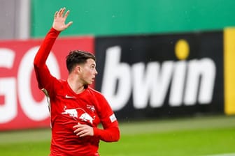 Lazar Samardzic schoss Leipzig gegen Alkmaar zum Sieg.
