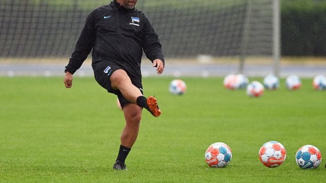 Hertha-Trainer Pal Dardai sah ein Remis seiner Mannschaft gegen St. Hertha-Trainer Pal Dardai sah ein Remis seiner Mannschaft gegen St.
