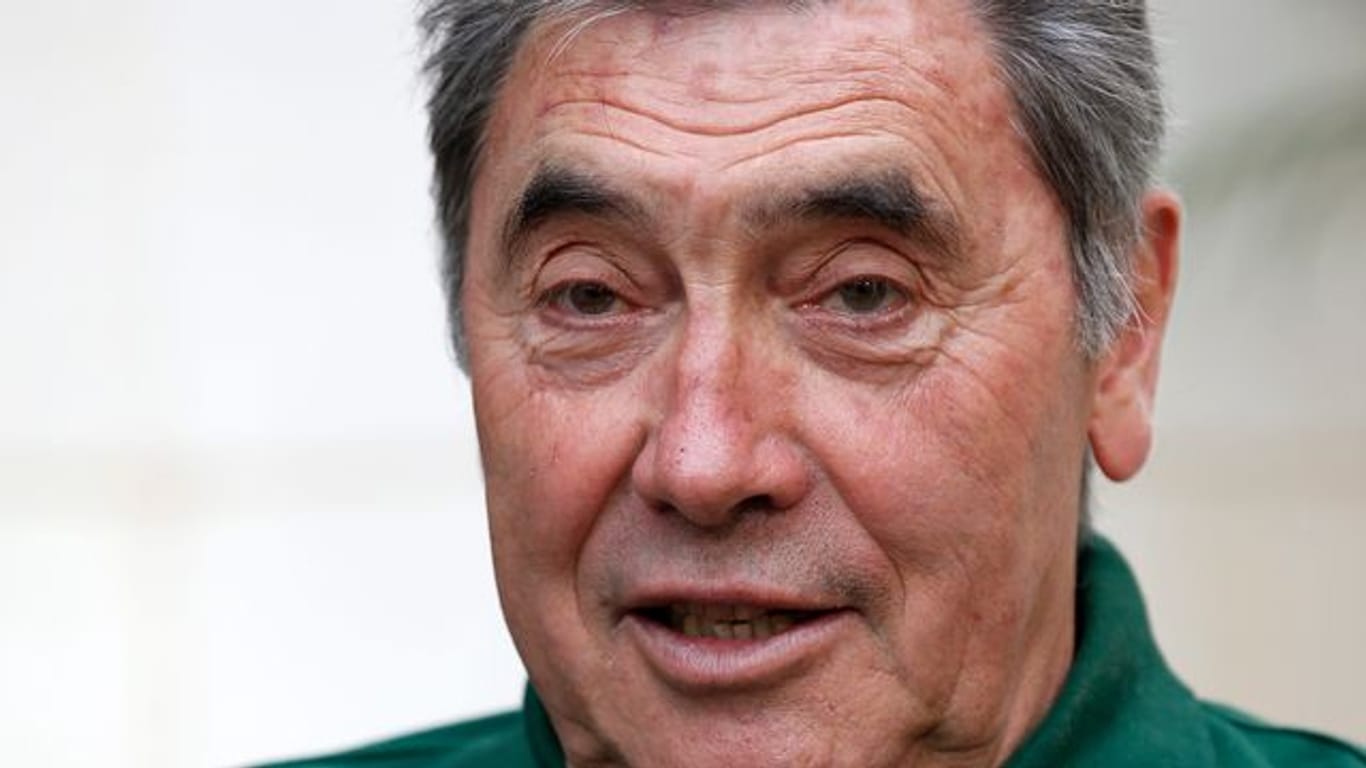 Die belgische Radsport-Legende: Eddy Merckx.