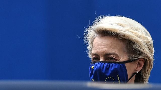 EU-Kommissionspräsidentin Ursula von der Leyen: "Wir werden nicht neu verhandeln". EU-Kommissionspräsidentin Ursula von der Leyen: "Wir werden nicht neu verhandeln".