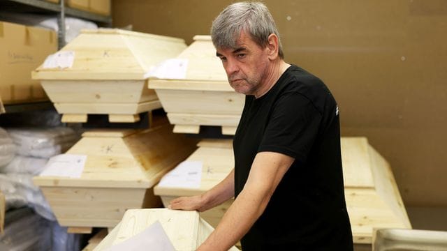 Ferdinand Pfahl hat bisher 34 Flutopfer geborgen.