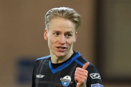 Chris Führich war erst am vergangenen Montag vom SC Paderborn zum VfB gewechselt.