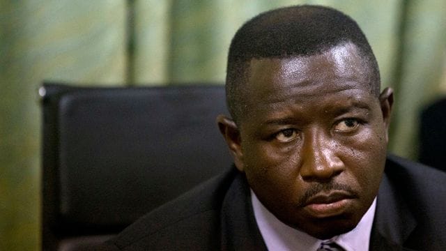 Julius Maada, Präsident von Sierra Leone.
