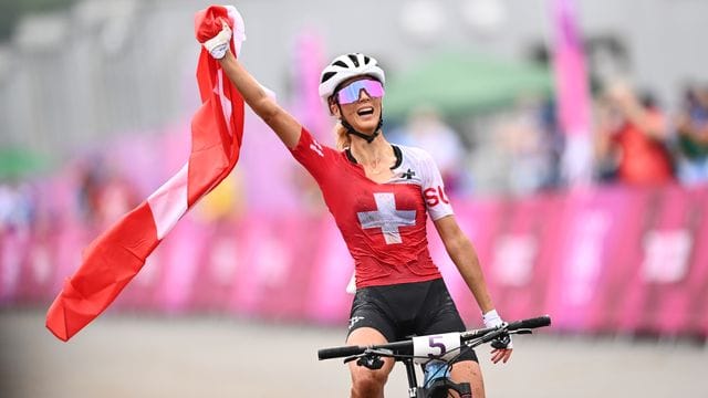 Sicherte sich Gold auf dem Mountainbike: Jolanda Neff.