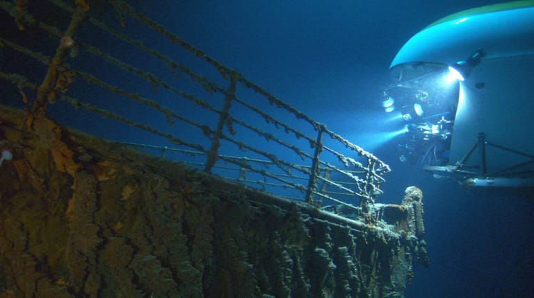 Wrack der "Titanic": Konnte eine Passagierin vor dem Unglück 1912 eine Nachricht absetzen?