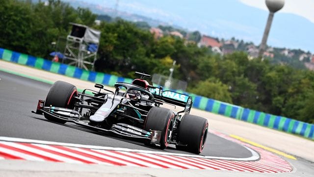 Kann die Anzahl seiner Rennerfolge auf dem Hungaroring auf 100 ausbauen: Lewis Hamilton.