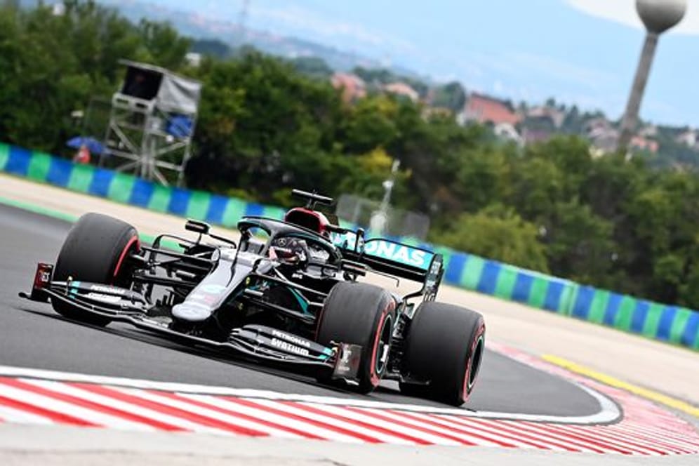 Kann die Anzahl seiner Rennerfolge auf dem Hungaroring auf 100 ausbauen: Lewis Hamilton.
