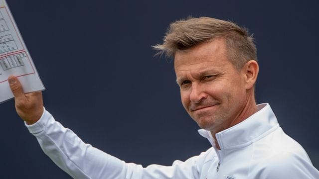 Leipzig-Coach Jesse Marsch ist mit seinem Kader zufrieden. Leipzig-Coach Jesse Marsch ist mit seinem Kader zufrieden.