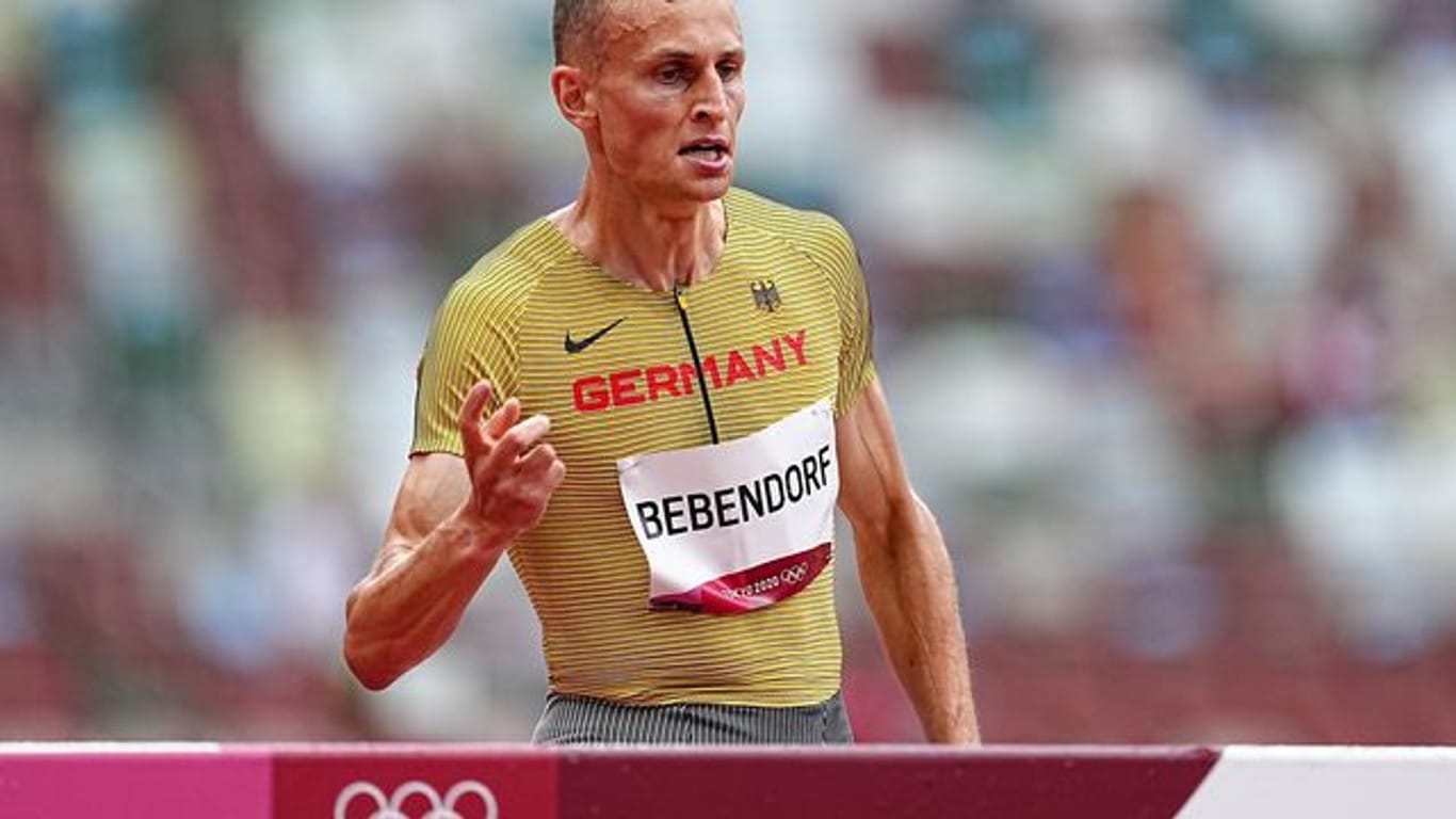 Karl Bebendorf ist über 3000 Meter Hindernis ausgeschieden.