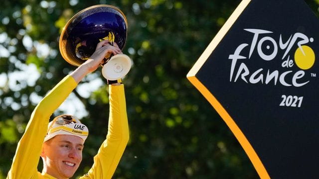 Der Slowene Tadej Pogacar gewann zuletzt zwei Jahre in Folge die Tour de France.