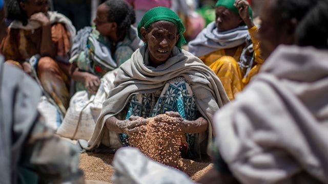 Die Zahl der vor dem Hungertod stehenden Menschen in der äthiopischen Krisenregion Tigray hat sich trotz eines einseitigen Waffenstillstands weiter erhöht. Die Zahl der vor dem Hungertod stehenden Menschen in der äthiopischen Krisenregion Tigray hat sich trotz eines einseitigen Waffenstillstands weiter erhöht.