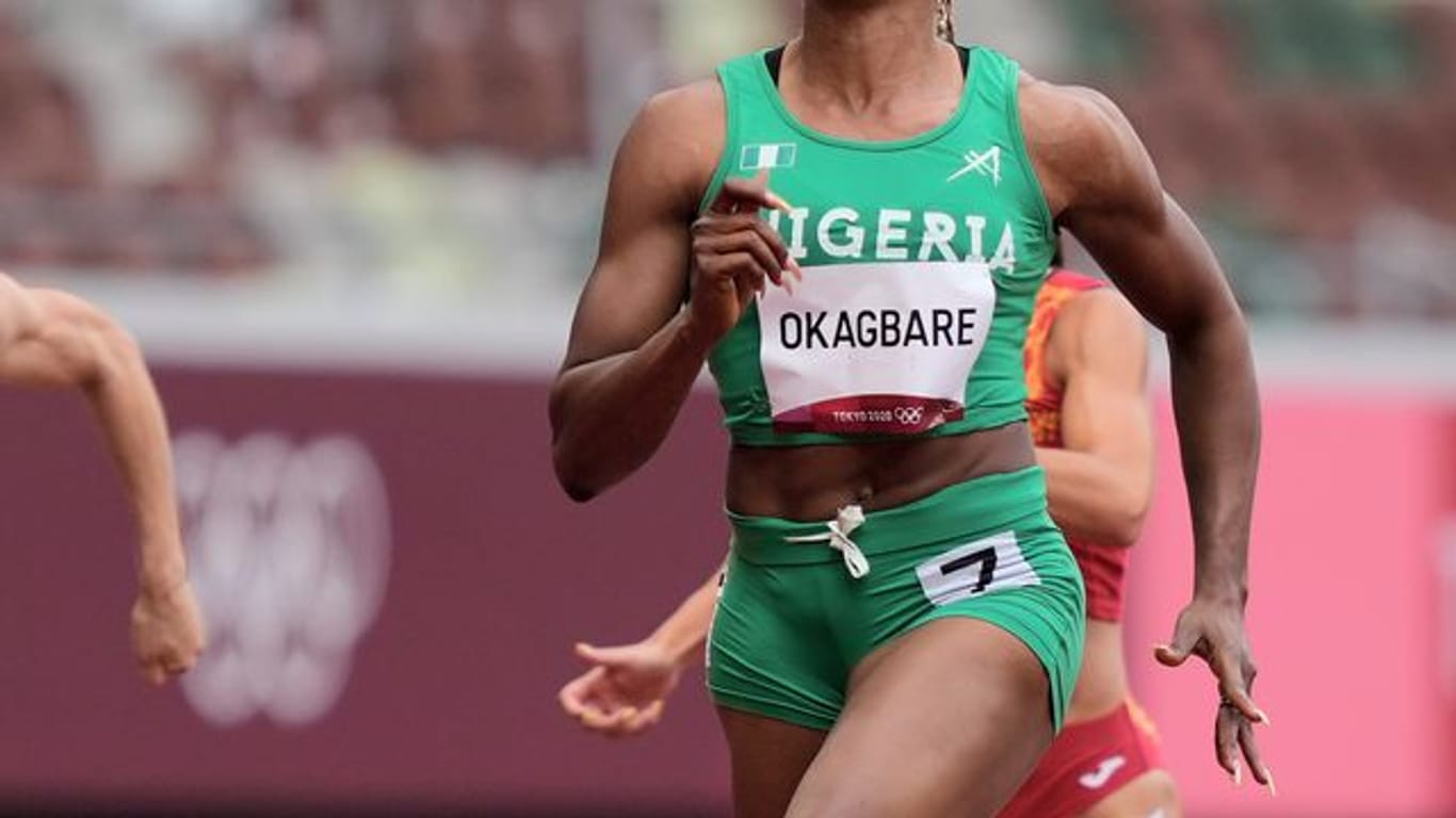 Blessing Okagbare aus Nigeria wurde wegen eines positiven Doping-Tests suspendiert.