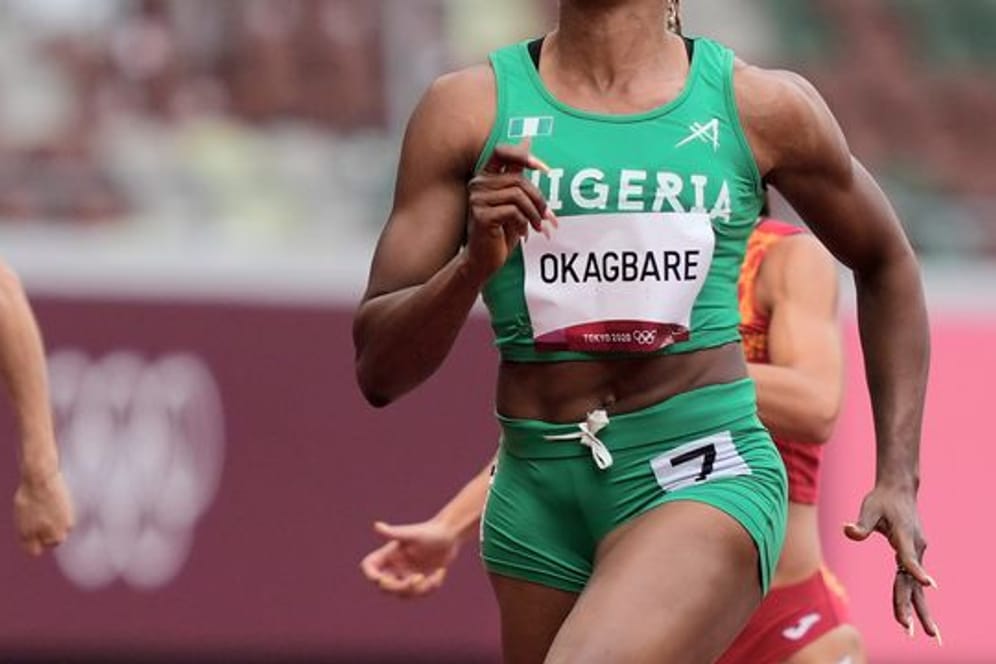 Blessing Okagbare aus Nigeria wurde wegen eines positiven Doping-Tests suspendiert.