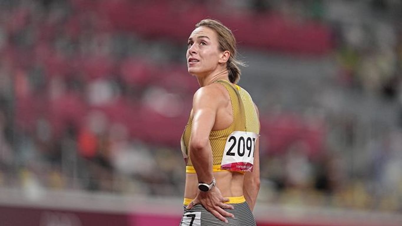 Konnte sich nicht für das 100-Meter-Finale in Tokio qualifizieren: Alexandra Burghardt.