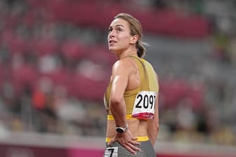 Konnte sich nicht für das 100-Meter-Finale in Tokio qualifizieren: Alexandra Burghardt.